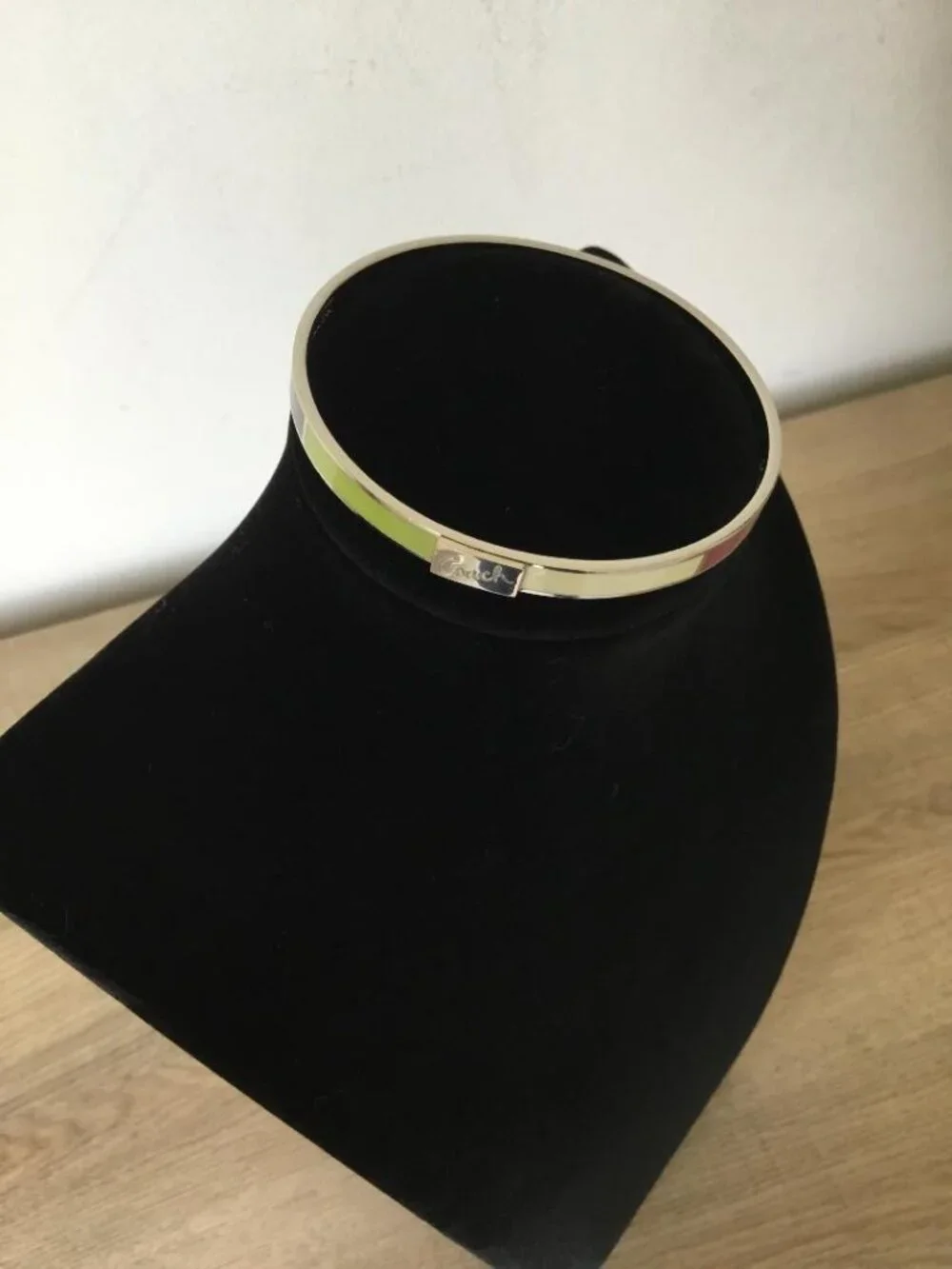 Coach Multicolor Legacy Enamel Thin Bangle Bracelet in White Gift Box - Picture 6 of 6